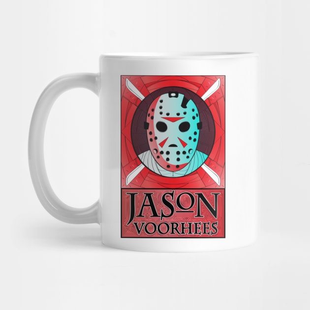 Horror Icons - Jason by Anton Sever